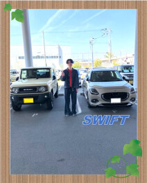 スイフト納車です